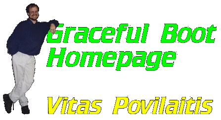 Graceful Boot Homepage By Vitas Povilaitis